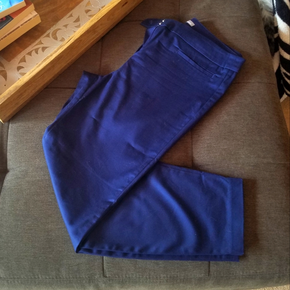 Women’s Marks & Spencer Royal Blue Slim Fit Pants from London